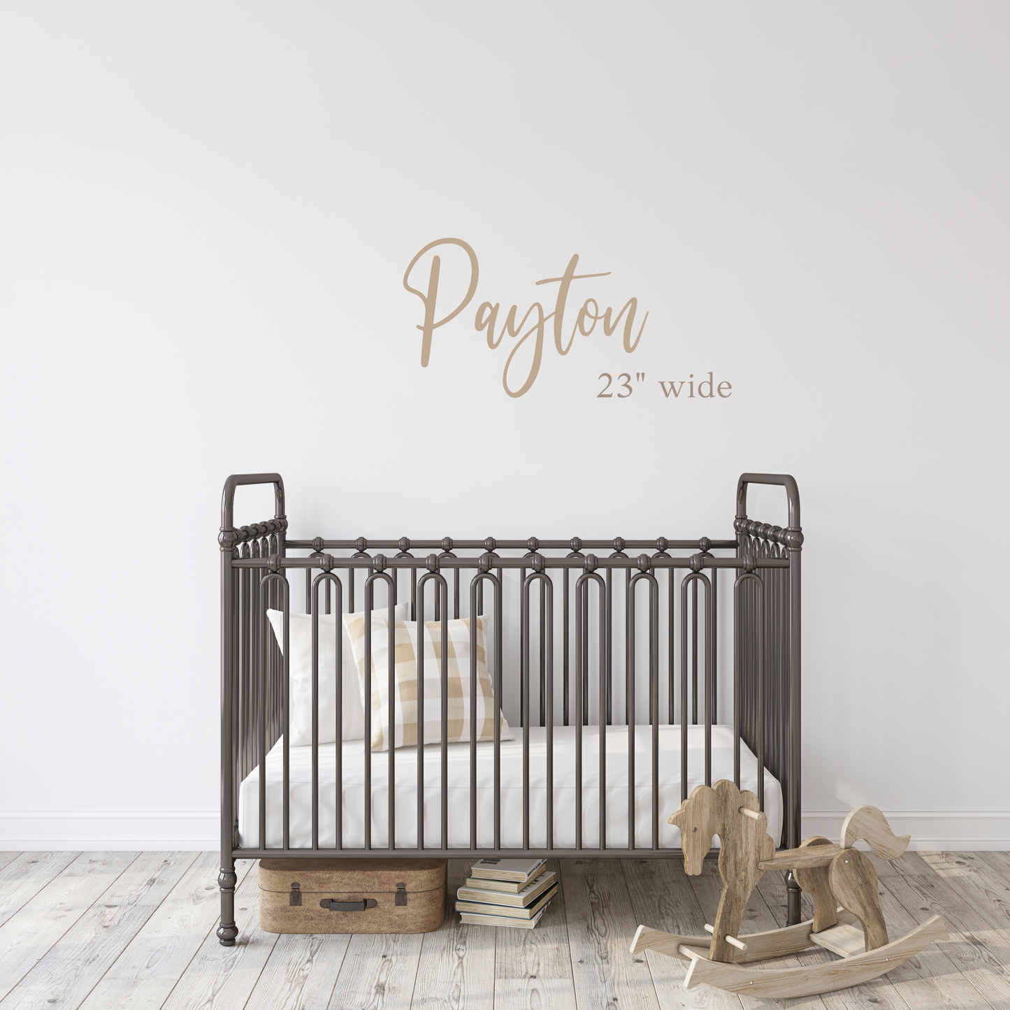 Baby Name Cutout - Nursery Name Sign