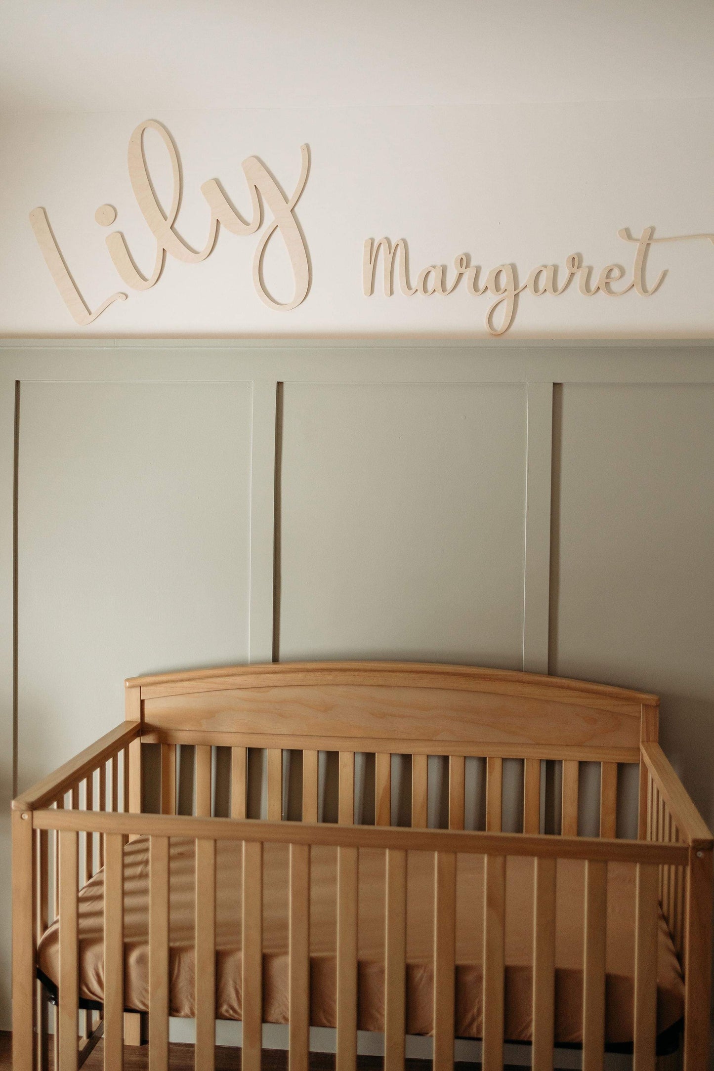 Baby Name Cutout - Nursery Name Sign