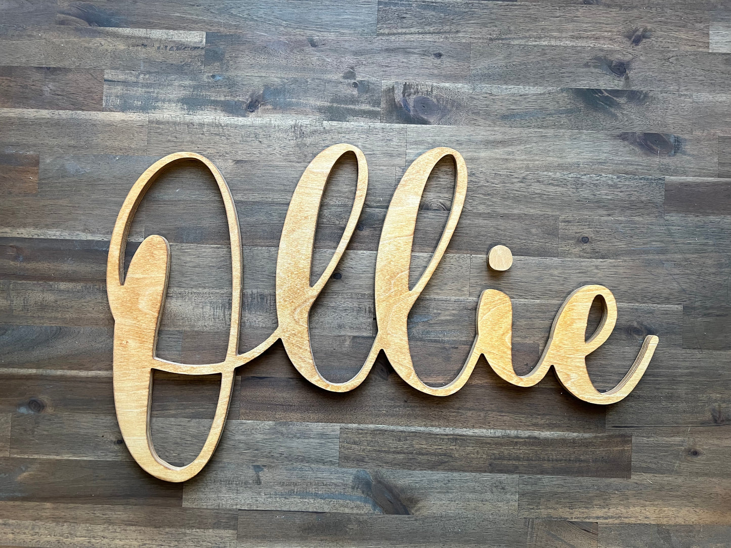 Baby Name Cutout - Nursery Name Sign