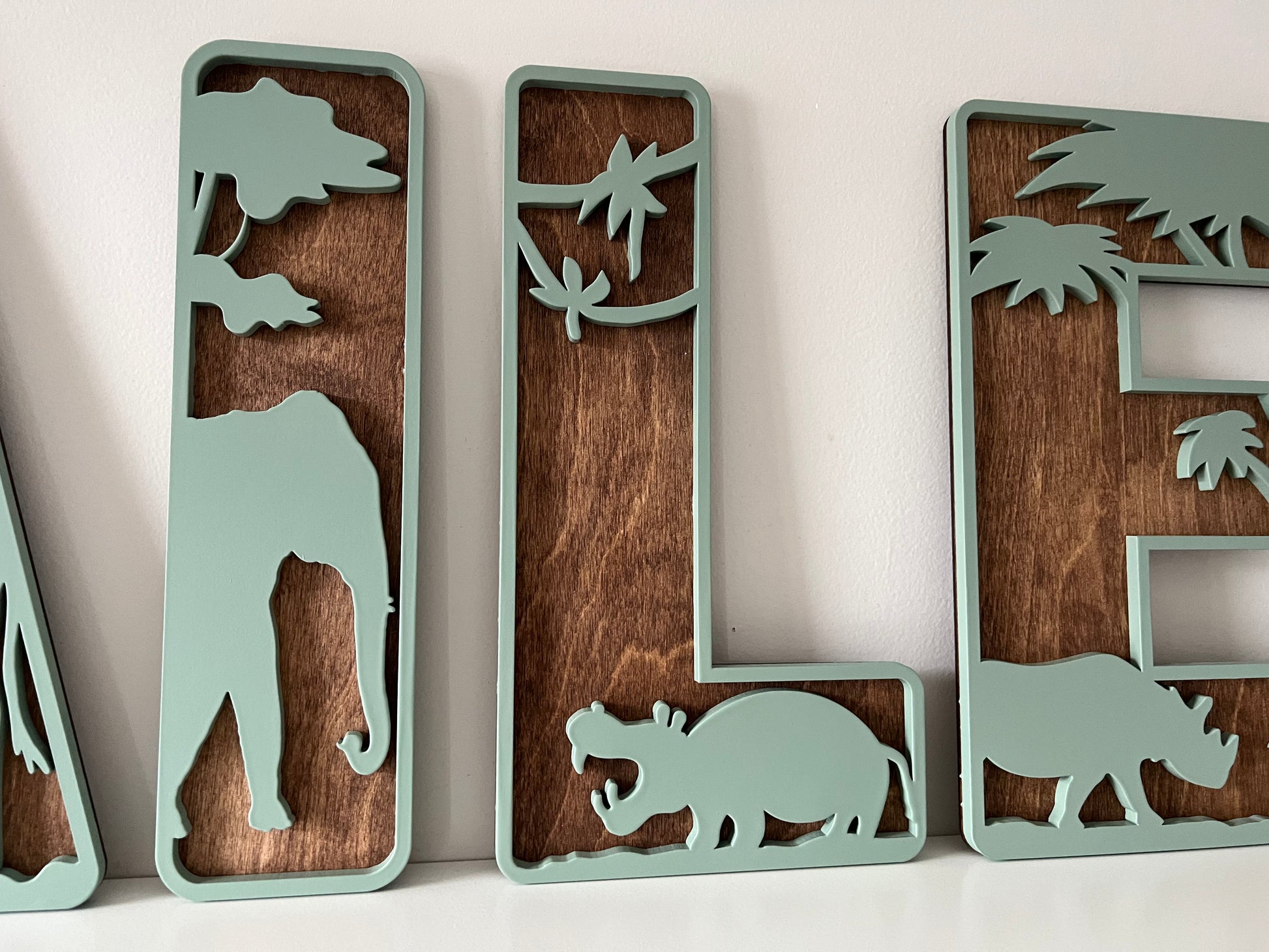 Wooden Letters – Beaver Den Creations