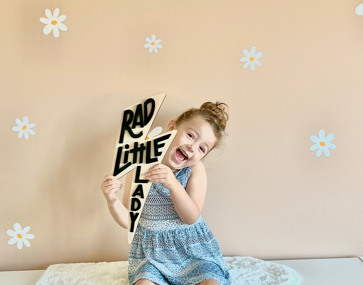 Rad Little Dude - Modern Boho Kids Room Wall Art