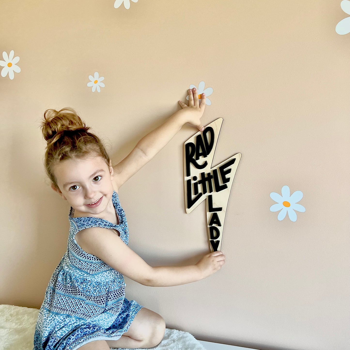 Rad Little Dude - Modern Boho Kids Room Wall Art