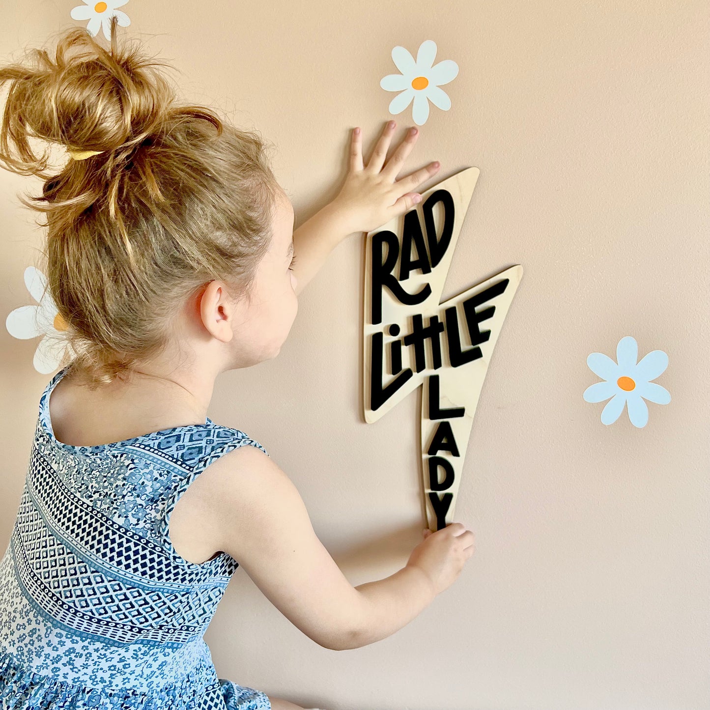 Rad Little Dude - Modern Boho Kids Room Wall Art